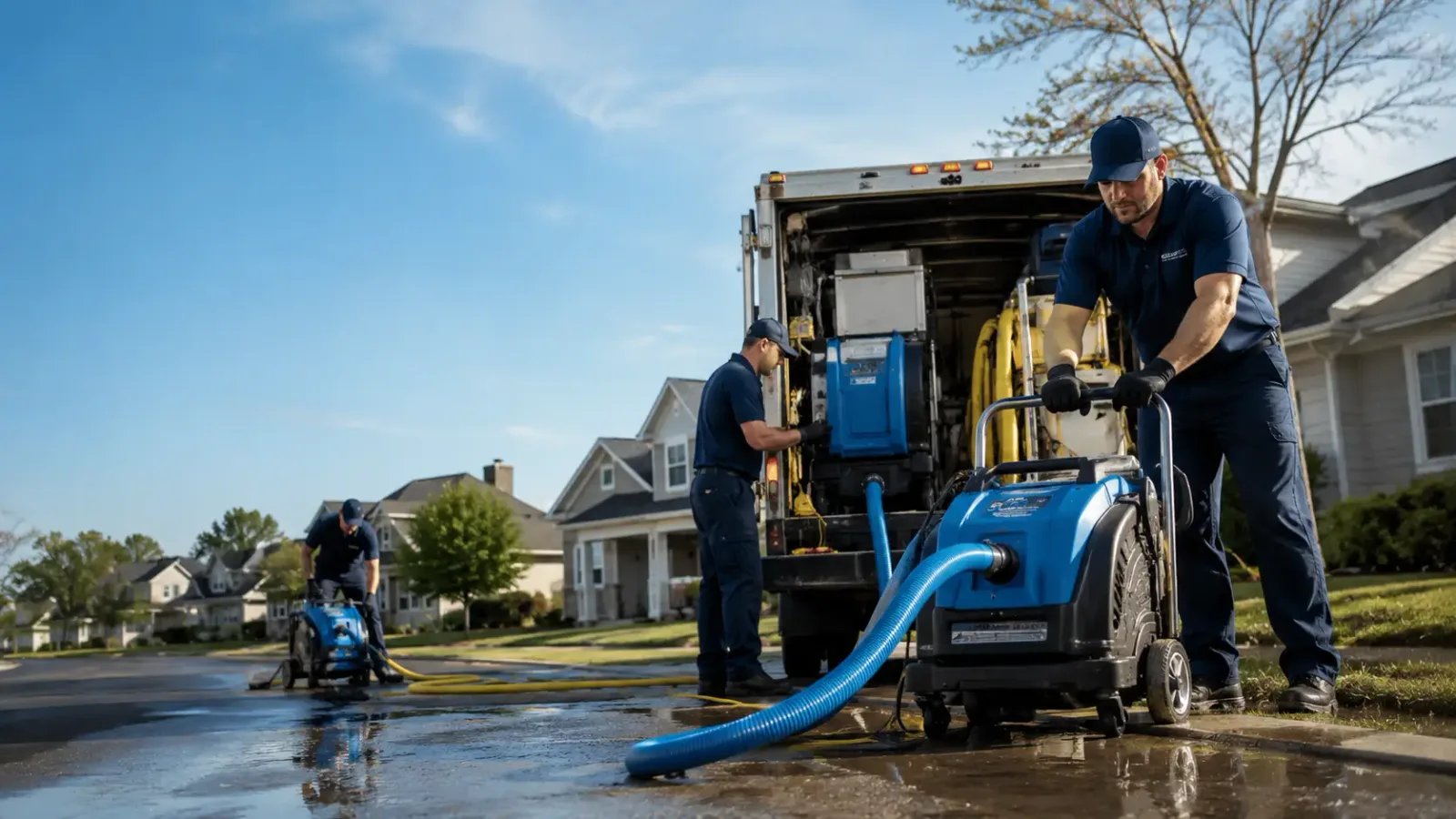Flood Damage Cleanup in Gallagher, WV